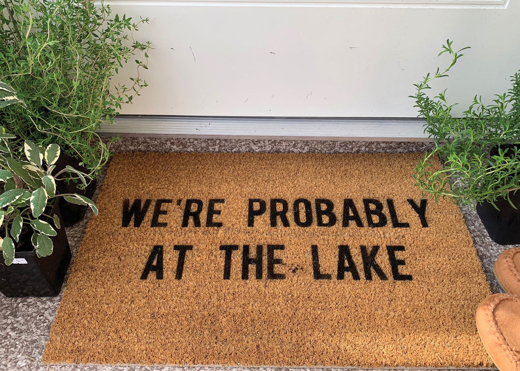 MonkeyFly Memories We’re Probably At The Lake Doormat