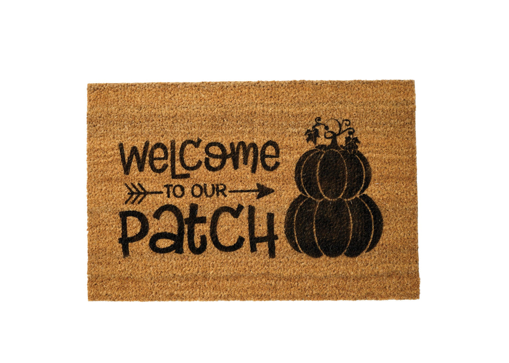 MonkeyFly Memories Welcome To Our Patch Doormat